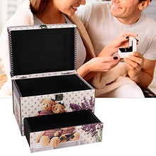 SALUTUYA Portagioielli Organizer da scrivania in Stile Moderno con cassetti