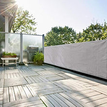 HAOXU Balcone Privacy Schermo Balcone Scudo per Portico Deck Outdoor Cortile Patio Balconi