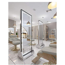 Specchio a LED a Parete Interruttore a sfioramento a Specchio a LED dedicato Salone di Bellezza Specchio HD Incorporato Specchio per Parrucchiere a Parete a LED a Parete