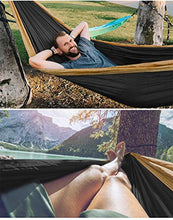 Amaca Leggera Da Esterno Portatile Leggera Paracadute Doppio Multifunzionale Campeggio Zaino Da Viaggio Spiaggia Giardino 32
