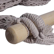 Xhtoe, sedia a dondolo da giardino con albero, cortile, campeggio, amaca da appendere sedia a dondolo in cotone con nappe