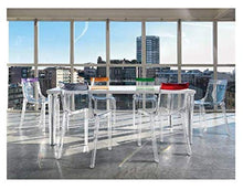 Kartell Hi-Cut Sedia, Trasparente/Cristallo