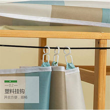 Armadio per organizer portatile Grande armadio da letto portatile for camera da letto in legno, armadio for abiti da appoggio, con appendiabiti, scaffali, scaffali, armadio - 168x43x164 cm Facile da m
