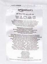 Amazon Basics - Coprimaterasso, in rayon di bambù rinfrescante, 160 x 200 cm