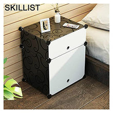 Rowe Semplice Multifunzionale Comodino Camera Gabinetto Governo di immagazzinaggio Storage Rack Pieghevole cassetto Armadio di immagazzinaggio 37 * 39 * 57 Centimetri (Color : Version N)