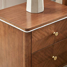 GCMJ Semplice Faggio Scandinavo Comodino, Comodino con Cassetti for Camera Fa Letto