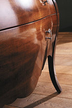 Mobile da bagno classico - Misura:ﾠL.106 P.56 - Finitura: noce - Top:ﾠmarmo Botticino - 100% made in Italy