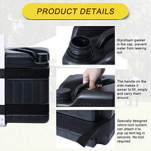 ABCCANOPY Gazebo universale con pesi migliorati per gazebo, tenda istantanea, colore nero