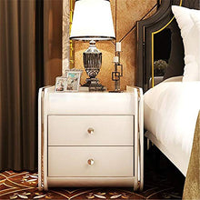 Comodino Bed Side Comodino Bianco Comodino End Tabelle impostato for matrimoniale con piccolo armadi bianchi Arredamento moderno ( Colore : Pearlescent White , Dimensione : 42*46.5*48cm )