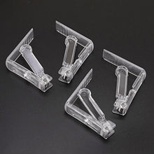 dongguan NUEEUDD Clip per tovaglie 4 Pezzi Coprivaso in plastica Trasparente Tovaglia Clip per Morsetto Supporto per Feste