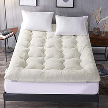 Tatami Materassi per dormitorio singolo, matrimoniale, pieghevole, per letto matrimoniale, king size, per soggiorno, dormitorio, campeggio, bianco, king size