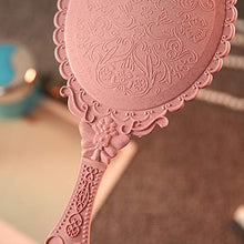WYMGFD - Mini specchio da trucco portatile retrò portatile