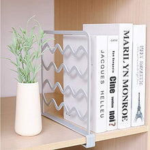 WXX 2 PCS Armadio Armadio Storage Box Separato Consiglio Shelf (Grigio) (Color : White)