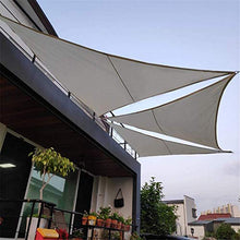 WWYL - Tenda parasole a vela per giardino, terrazza, feste, protezione dai raggi UV, con corda (5 x 5 x 7,1 mango)