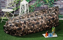 Divano Poltrona Gonfiabile Impermeabile 208X157XH48CM Giardino Piscina Mare Lido