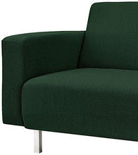 Martina Home Tunez Custodia di divano 1 posto 70-110 cm Verde bottiglia, tela - Arredi Casa