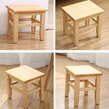 Yaootely Multi-Function Sgabello Panca del Legno Massello Sgabello Sgabello per Bambini per Adulti Living Home Piccolo Banco Divano Tea Table Chair Sgabello da Banco da Bagno