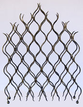 DanDiBo Scaffale-Vini “Grand Feu” Metallo Ferro-battuto per 40 Bottiglie Porta Bottiglie 95cm