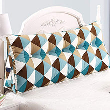 YAHAO Cuscino Comodo Triangolare Cuscino di Lettura Letto Divano Sfoderabile Cerniera Complessivamente Lavabile,F-200 * 50cm