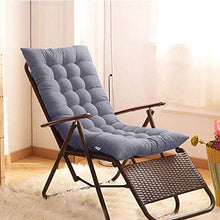 Hanhan, cuscino per sedia a dondolo da giardino, cuscino per sedia a dondolo da giardino, con laccetti, 120 x 45 cm