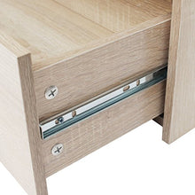 Kshzmoto Comodo comò Interno, Cassettiera in Particelle di Rovere 60 x 30,5 x 71 cm (Lunghezza x Larghezza x Altezza) -con 4 cassetti