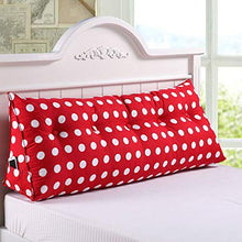 YAHAO Cuscino Comodo Triangolare Cuscino di Lettura Letto Divano Sfoderabile Cerniera Complessivamente Lavabile,E-200 * 50cm