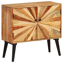 vidaXL Legno Massello di Mango Credenza 85x30x75 cm Madia Mobile Armadietto