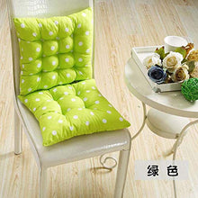 AGDLLYD Set da 4 Cuscini per Sedie - per Cuscini da Giardino e da Esterno （Pois - 40x40 cm, Spessore 5cm. (Arancione)