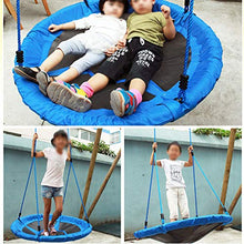 Amaca da giardino all'aperto Altalena for uccelli a forma di piatto Sedia for bambini regolabile for bambini Cestello pensile sicuro e resistente Indoor e Outdoor Altalena for bambini Altalena Parco g