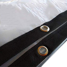 Telone Impermeabile Trasparente, Telone Impermeabile per Esterno Trasparente, Tessuto Esterno in Plastica per Tenda da Sole, Polvere, Facile da Piegare, Adatto per Tutte Le Stagioni.(6.56 x9.84 ft)