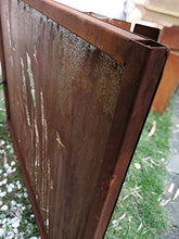 Zen Man - Paravento in lamiera d'Acciaio, 1 mm, 032004, 100 x 75 cm