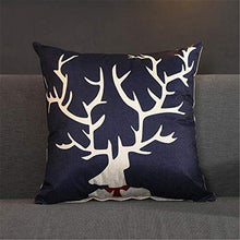 Xyfw Set da 8 Pezzi Cuscino in Stile Alce Cuscino per Divano Cuscino in Lino Stile Cartone Animato Abbraccio Federa Non Include Cuscino (Uno per Ogni Colore)