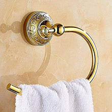 PYROJEWEL cremagliera Mensole for Bagno Scaffale Rack Appendiabiti da Bagno Un Bagno Golden Ring mensola da Bagno