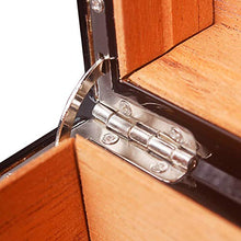 Cigar Humidor, Cigar Box Legno di Cedro Extra-Lucida Sigaro Umidificatore Casa Cedar Cigar Umidificatore (280 * 200 * 100Mm)