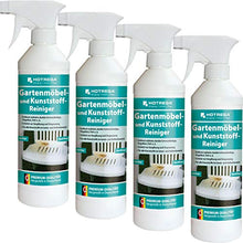 HOTREGA - 4 detergenti per mobili da Giardino e plastica, 500 ml