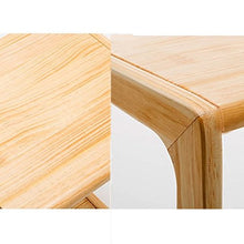 YIN YIN Mobilia Comodino - Tavolino Laterale in Legno da Salotto Tavolino da Angolo Tavolino da tè Tavolino da caffè sfoderabile Dimensioni della casa -34.5x39x58cm Durevole (Color : A)