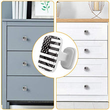 bandiera americana 4 PCS Pomelli per Porta, Pomolo per Mobile, Pomelli per Mobili con Viti, Maniglia per Armadietto, Pomelli per Porta, Pomelli per Cassetti per Porta, Armadio, Cassetto e Credenza