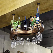 COLiJOL Scaffale per Vino Scaffale per Vino Scaffale per Vino Scaffale per Bar Scaffale a Muro, Scaffale per Bicchiere da Vino Portaoggetti (Dimensioni: 60Cm),60 cm