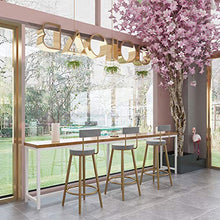 Sgabelli da bar per la decorazione della casa, sedie da bar moderne Sgabello da cucina in tessuto di velluto con schienale e poggiapiedi per bar per la colazione, bancone, cucina e sgabelli da bar p