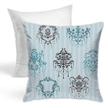 Cuscino poggiatesta e cuscini. 18 in× 18 in, Un set piante ornamentali