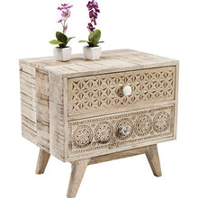 Kare Design - Comodino Puro, Beige, 46 x 35 x 50 cm