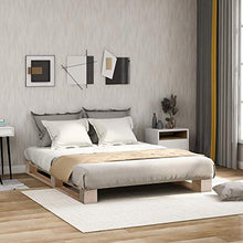 WGYDREAM Letto Base per Rete Solida in Metallo con Struttura del Letto Robusta Nera