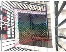 FCXBQ Rete di Sicurezza per Bambini Rete di Protezione per balconi e finestre (Bianca) | Rete di Sicurezza sovradimensionata 6x3m | Rete di Sicurezza per Balcone. più Colori | Personalizzazione de