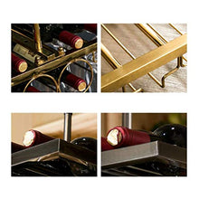 UYZ Semplice e Moderno, portabottiglie da Bar Europeo da Appendere, Ornamenti, portabicchieri in Acciaio Inossidabile, cremagliera Creativa per la casa capovolta (Dimensioni: 80 * 35 cm)