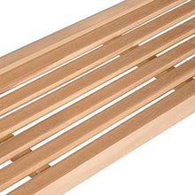 vidaXL Panca da Giardino con Cuscino Azzurro 150 cm in Legno di Teak