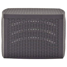 vidaXL Tavolino Antracite 54x54x36,5 cm in Plastica