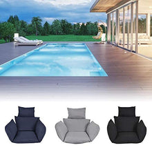 Cuscino per sedia a dondolo da appendere a forma di uovo, disponibile in diversi colori, con cuscino, cuscini per sedia per interni o esterni