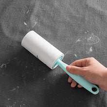 LLQM Portable Clothes Dust-Removing Sticky Hair Device, 7 Rolls, Tear-off Roller Sticky Paper, Hair Suction Device