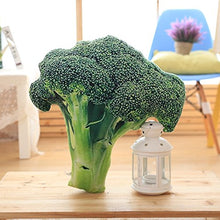 Good01 Creative Plush Toy Simulazione Posteriore Cuscino 50,8 cm Sedia da Ufficio Divano Cuscino Verdure, Broccoli, 2