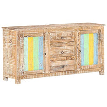 vidaXL Credenza 151x40x75 cm in Legno Grezzo di Acacia